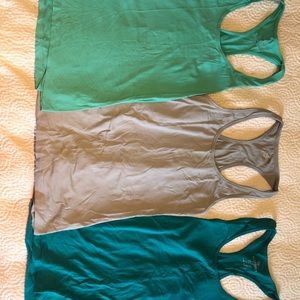 Three Workout Tank-tops